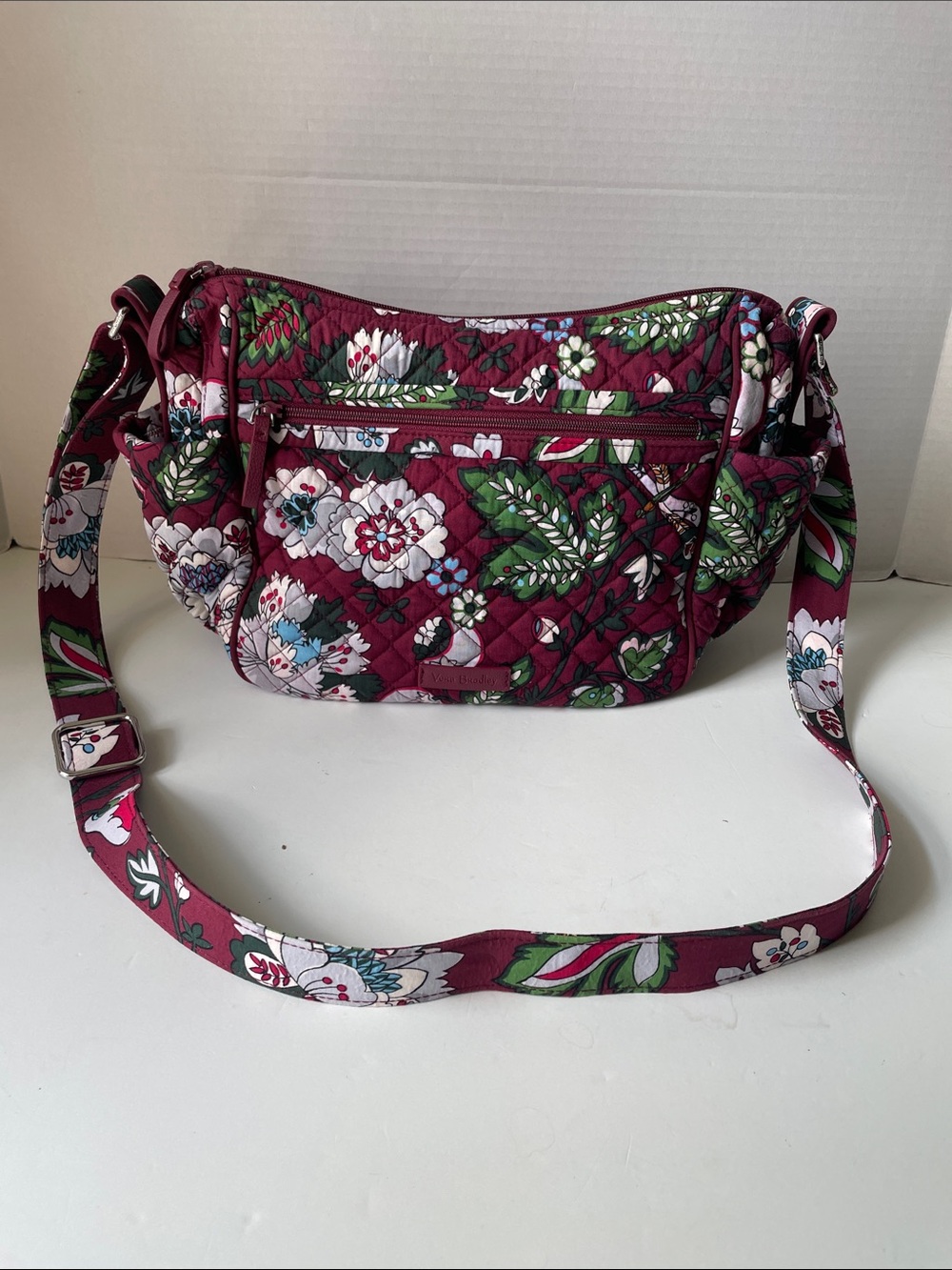 Vera Bradley On the Go  Floral Quilted Crossbody Bag